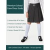 COTTON DAY 3 Pack Kids Girls Soft Knee High School