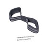 WOONEKY 2pcs Wrist Support Straps for Weightlifting Gym Belt Men