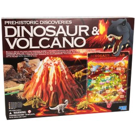 Great Gizmos 4M Dinosaur and Volcano Adventure Game
