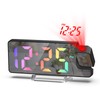 AMIR Projection Alarm Clock for Bedroom, 7.9 in Projector Clock