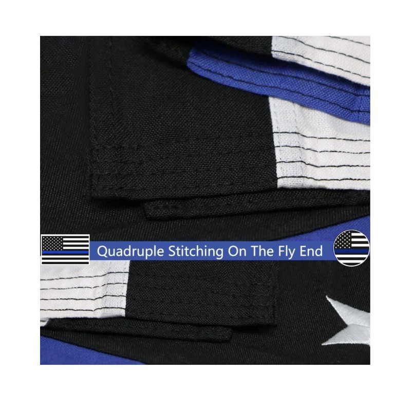 Unbranded thin blue line flag 3x5
