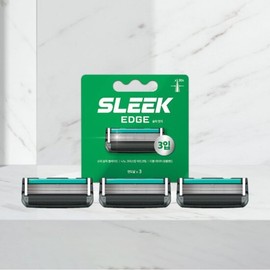 Dorco Slick Edge Razor Blades 3 Pack / 도루코 슬릭 엣지 면도날 3입