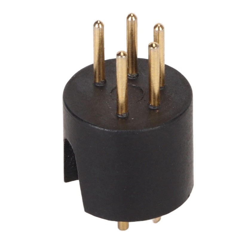 Vinyl Turntable 5 Pin DIN Gold Plated Male Plug Tonearm