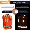 UNINOVA Surveyor Safety Vest Reflective for Men, Class 2 Heavy