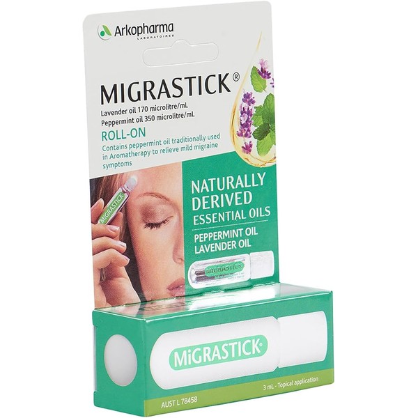 Migrastick Pain Relief Roll-On 3ml – Fast Migraine & Headache