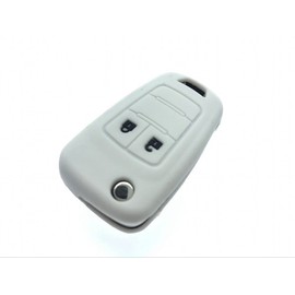 Generic Nordecco Silikon-Schlsselanh?nger-Schutzhlle, passend fr Opel Astra Insignia Mokka Meriva VXR Adam 2/3/4 Tasten (wei?)