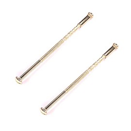 cyclingcolors 2 x connecting screws M4 x 95 colour brass golden furniture connector screws vintage sleeve screws furniture screws wood connector cabinet connector