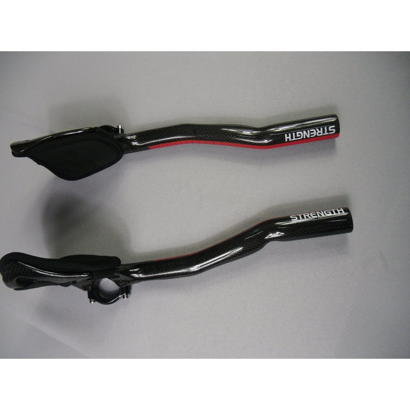 Strength Aero Bars TT Bike Armrest Handlebars Carbon Fiber Aerobar