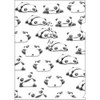 San-X FA13101 Clear Holder Set, Sauce Panda, H12.2 x W