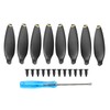 EIMSOAH 8Pcs Drone Propellers Folding Quadcopter Accessories Spare Parts for