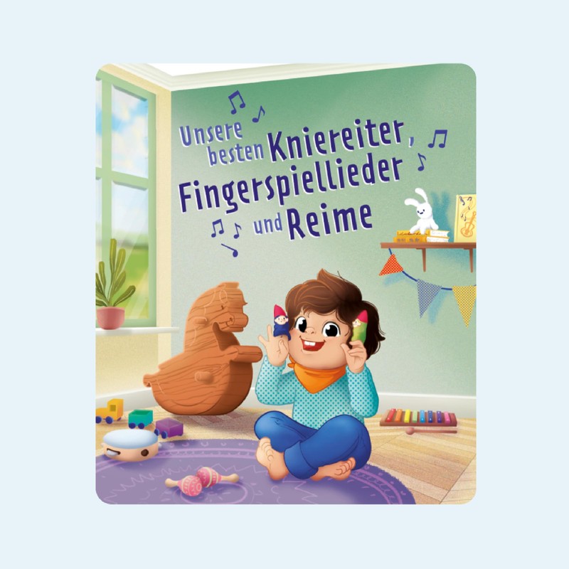 tonies Hearing Figures for Toniebox, Our Best Kneeladers, Finger Play