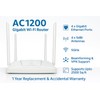 ROOXIS AC1200 | Gigabit WiFi Router | 4 x Gigabit