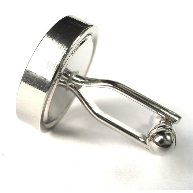 Golf Ball Cufflinks Made from a Real Golf Ball *