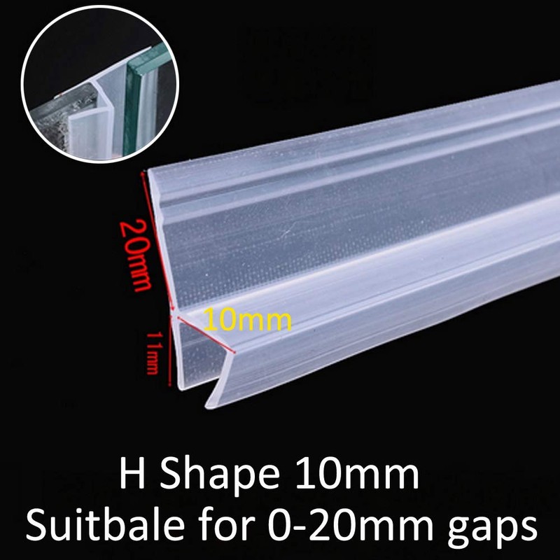 ETOPARS Bathroom Seal Bathroom Door Sealing Strip Screen Shower Cubicles