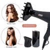 JINRI Ionic Hair Dryer with Diffuser & Comb and Concentrator,