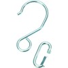 TRUSCO TADBSH S Hook, Large and Large Connecting Can, Silver