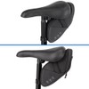 WOTOW Reflective Bike Saddle Bag, Waterproof Under Seat Bicycle Pack