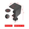 Jhanw 2 Pack Heavy Duty C Clamp & Desk Clamp