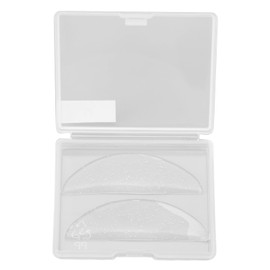 1 Par de Almohadillas para Permanente de Pestañas, Rizador de Silicona para Permanente de Pestañas con Caja de Almacenamiento, Almohadillas de Pestañas Inferiores Reutilizables (M)
