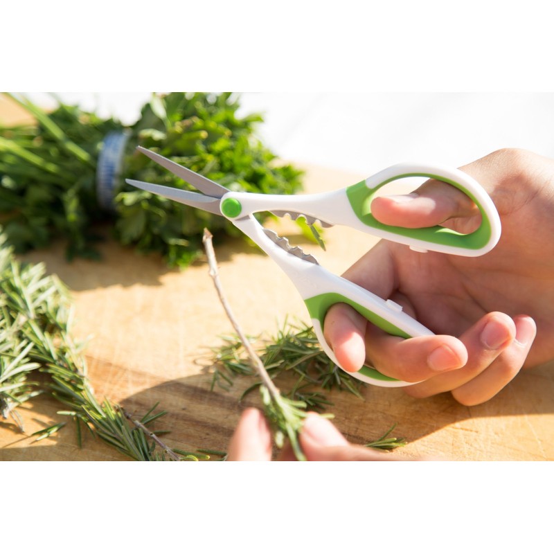 Zyliss Heavy Duty Home & Kitchen Herb Shears Scissors with
