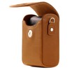 MegaGear Leather Camera Case with Strap compatible with Panasonic Lumix