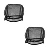 Healvian 4 pcs Adjustable Mesh Wig Caps Lightweight Black Wig