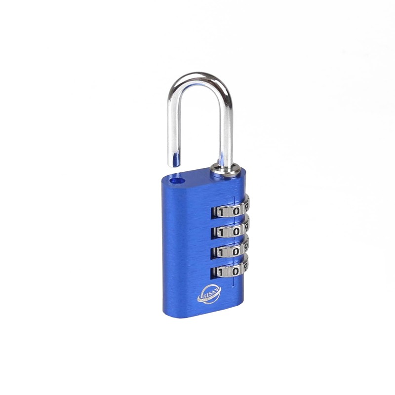 SISAV Combination Lock,4 Digit Gym Combination Padlock for School Lockers,Toolbox,Fence