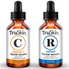 TruSkin Face Serum Duo – Vitamin C & Retinol Serum