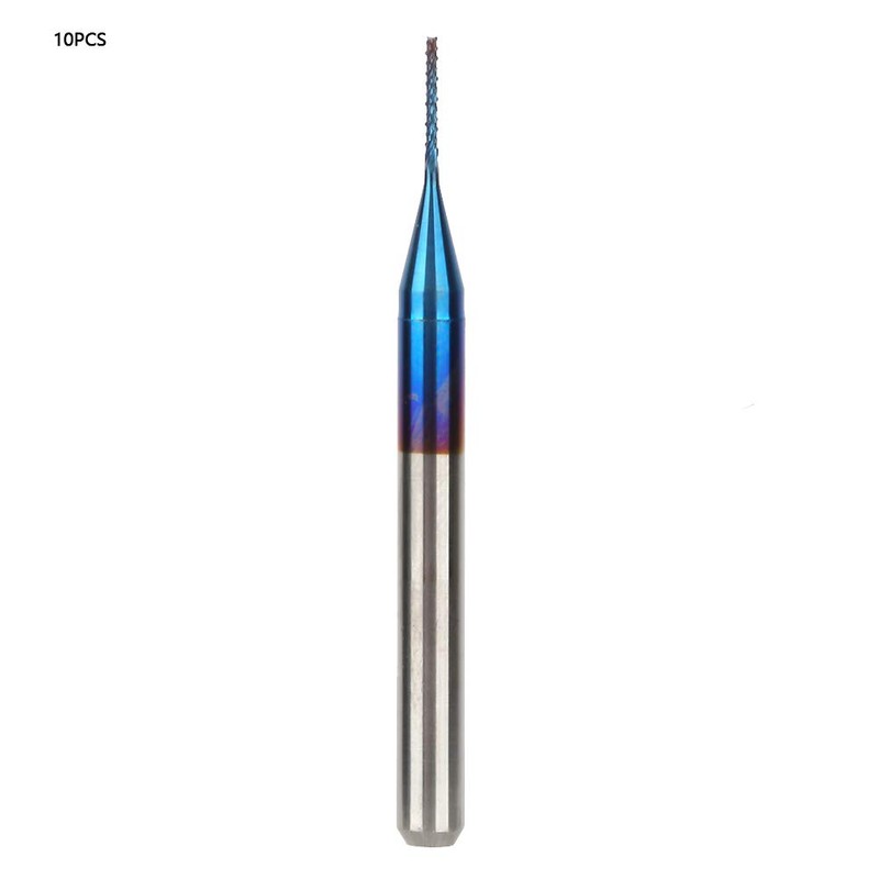 Blue Coated Strawberry Tip Tungsten Carbide Cutter Cone Engraving Machine