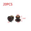 Tulead Knobs Mini Metal Knobs Cabinet Hardware Knobs Bronze Knobs
