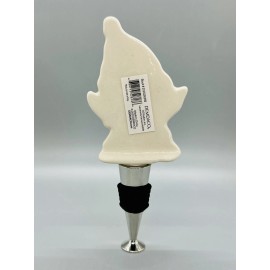 Demdaco ELF Wine Bottle Stopper  Ceramic & Metal - NEW