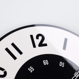 NUOVO 14 Zoll MDF Wanduhr Moderne Wanduhr Stille Nicht tickende Wanduhr für Wohnzimmer Schlafzimmer Küche Büro Schule Deko