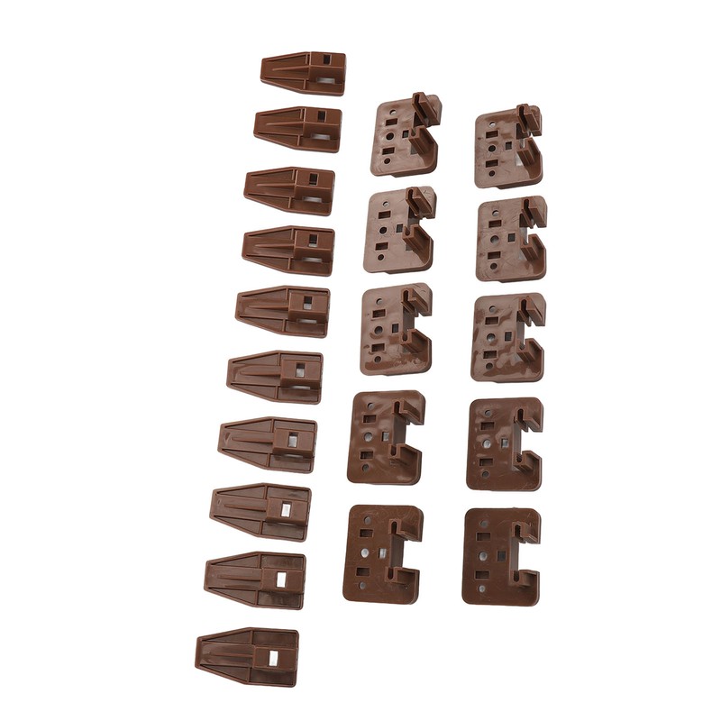 10 Sets Dresser Drawer Slides Plastic Drawer Slides and Guides