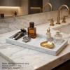 HvOvMvE Bathroom Tray - Large 12" Silicone Bathroom Counter Tray