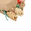 Bird Foraging Box Toys Fun Colorful Shredding Paper Sola Wood
