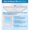 Portable AC Window Seal Kit for Casement & Crank Windows,