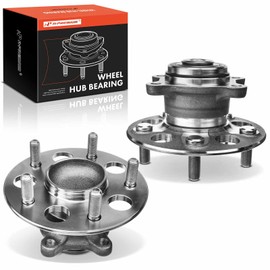 A-Premium 2 x Rear Wheel Bearing and Hub Assembly with 5-Lug Compatible with Honda Civic 2006-2008 (Hybrid), Civic 2009-2012 (Hybrid or Hybrid-L)