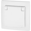 Flush-Mounted Socket IP44, Plug-In Terminal, All-in-One, Series ET-1 White