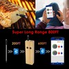 Wireless Meat Thermometer for Grilling and Smoking, 800FT Bluetooth Thermometer