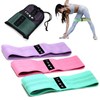 Inge 3 Pack Fabric Resistance Bands | Glute Bands |