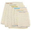 Unbleached Prefold Cloth Diapers by OsoCozy – 100% Cotton, Durable,
