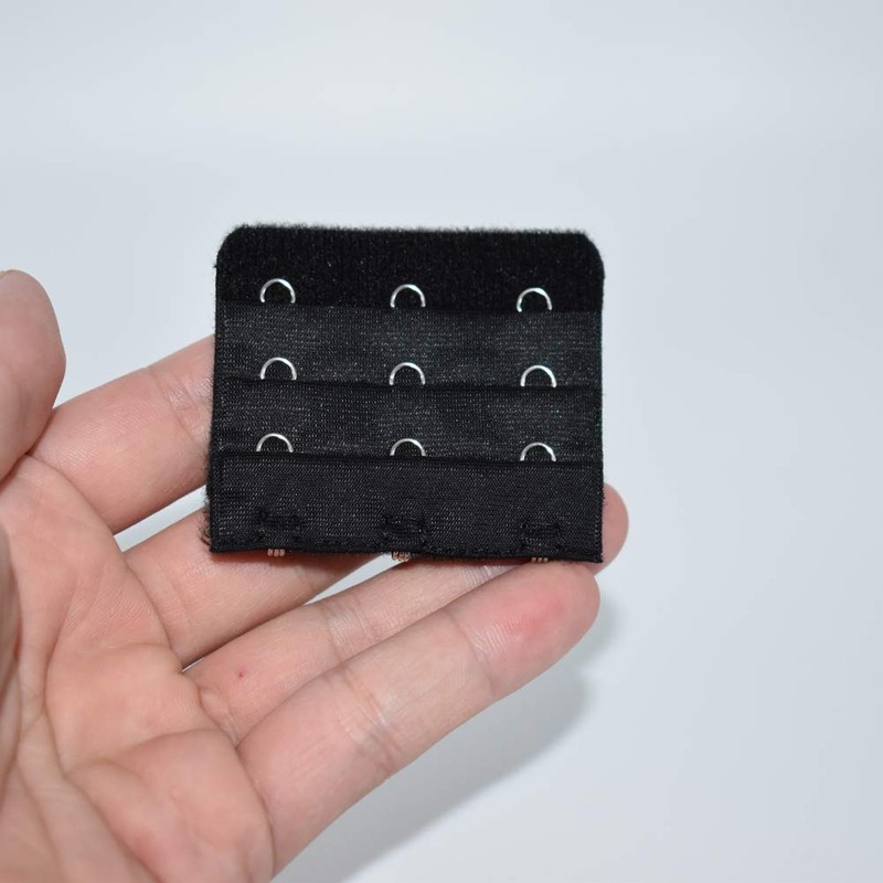 Wacnune 6Pcs Bra Extender Set of 3 Hooks Soft and