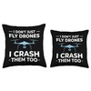Drone Flying Camera RC Quadcopter Racing Pilot Throw Pillow