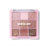 SHEGLAM Eyeshadow Palette 9-Color Ultra-pigmented Shimmer & Matte Shades, Vegan
