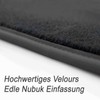 Driver's Mat Compatible with Opel Mokka (2012-2019) Velour Floor Mat