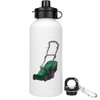 Azeeda 600ml 'Lawn Mower' Reusable Water/Drinks Bottle (WT00034769)