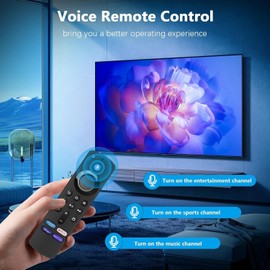 Replacement Voice Remote Control AMZ Smart TV Stick (2nd Gen, 3rd Gen, 4K, 4K Max, Lite, HD),3 Gen Voice Remote Control Compatible with Insignia/Toshiba Smart TV AMZ F-ire TV Cube (2nd Gen, 3rd Gen)