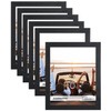 ELSKER&HOME 8x10 Picture Frame Black Set of 6 - Multi