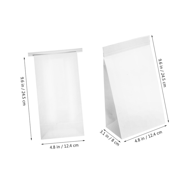 TEHAUX 50 Pcs Sanitary Puke Bags Disposable Vomit Bags for