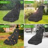 KISEER Outdoors Lawn Mower Cover Heavy Duty Waterproof Polyester Oxford